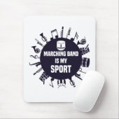 Tapis De Souris Marching Band Est Mon Sport (Avec souris)