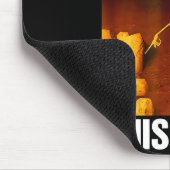 Tapis De Souris Marcus le ver Meme Robert Je n'aime pas cette roch (Coin)