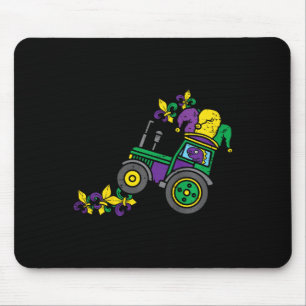 Tapis De Souris Mardi Gras Carnaval Célébration Enfants Jester Tra