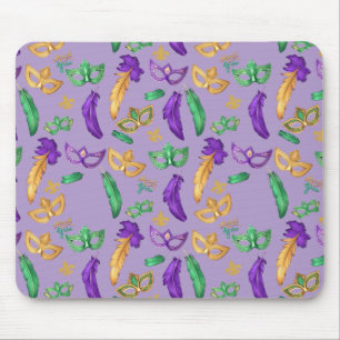 Tapis De Souris Mardi Gras coloré à motifs