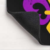 Tapis De Souris Mardi Gras Fleur De Lis (Coin)