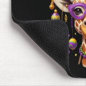 Tapis De Souris Mardi Gras Giraffe (Coin)
