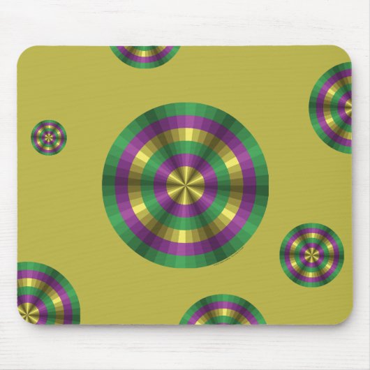Tapis de souris Mardi Gras Illusion (Devant)