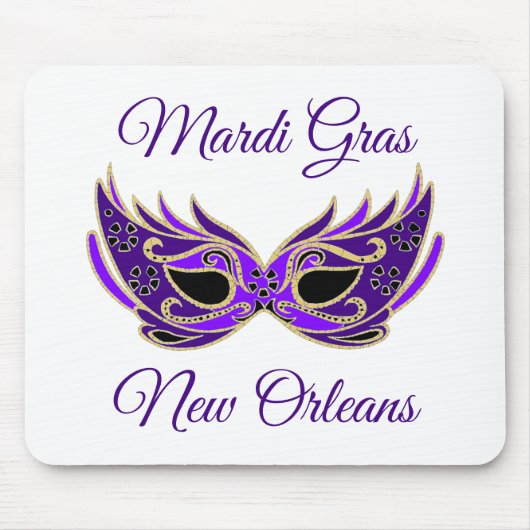 Tapis De Souris Mardi Gras New Orleans (Devant)