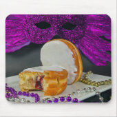 Tapis De Souris Mardi gras Paczki et perles (Devant)