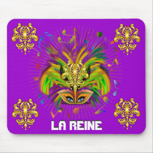 Tapis De Souris Mardi Gras Queen Style 3 Afficher les notes s'il v