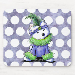 Tapis De Souris Mardi Gras Westie