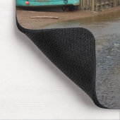 Tapis De Souris Marée basse dans la baie de Fundy à St. Martins, N (Coin)