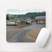 Tapis De Souris Marée basse dans la baie de Fundy à St. Martins, N (Avec souris)