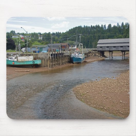 Tapis De Souris Marée basse dans la baie de Fundy à St. Martins, N (Devant)