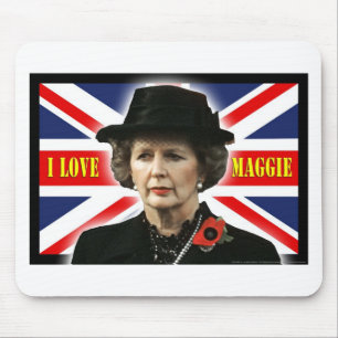 Tapis De Souris Margaret Thatcher I Love Maggie