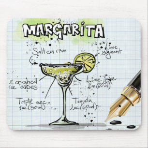 Tapis De Souris Margarita Drink - Cocktail Cadeau