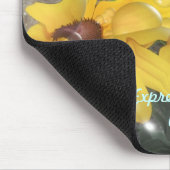Tapis De Souris Marguerite abstraite Mousepad (Coin)