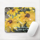 Tapis De Souris Marguerite abstraite Mousepad (Avec souris)