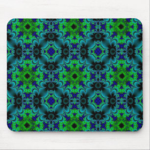 Tapis De Souris Marguerite, Fleurs marguerites en style rétro