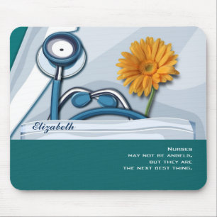 Tapis De Souris Marguerite Mousepads de stéthoscope et de ressort