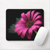 TAPIS DE SOURIS MARGUERITE ROSE DE STUDIO (Avec souris)