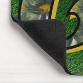 Tapis De Souris Marguerites C initiales monogrammes Mousepad (Coin)