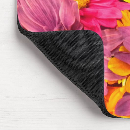Tapis De Souris Marguerites colorées Mousepad (Coin)