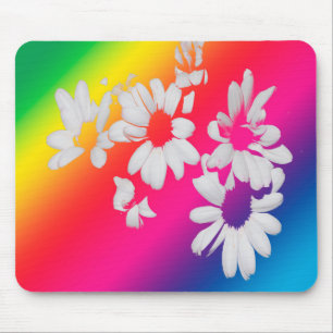 Tapis De Souris Margueurs arc-en-ciel