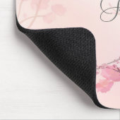 Tapis De Souris Mariage d'orchidée rose (Coin)