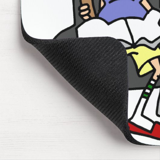 Tapis De Souris Mariage, Éclair, Humour tonnerre (Coin)