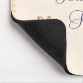 Tapis De Souris Mariage Fleurs vintages (Coin)
