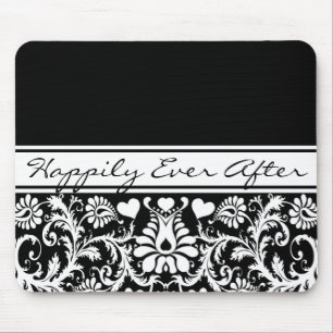 Tapis De Souris Mariage Floral Changement à Toute Couleur