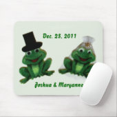Tapis De Souris Mariage Froggy - Mousepad (Avec souris)