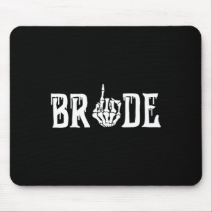 Tapis De Souris Mariage gothique de mariée de squelette vient de s