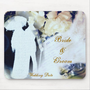 Tapis De Souris Mariage romantique Mousepad