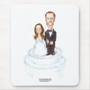 Tapis De Souris Mariage Royal Catherine & William Cadeaux T-shirts