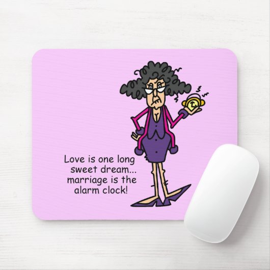 Tapis De Souris Mariage Rude Éveil (Avec souris)