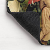 Tapis De Souris Mariage rustique, détail de la danse de personnes (Coin)