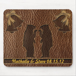 Tapis De Souris Mariage simili cuir