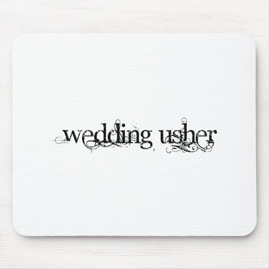 Tapis De Souris Mariage Usher (Devant)