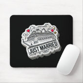Tapis De Souris Marié 2025 Cercles Mariages Correspondant Couple N (Avec souris)