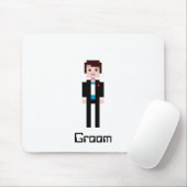 Tapis De Souris Marié de pixel (Avec souris)