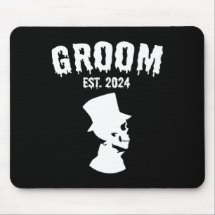 Tapis De Souris Mariée 2024 Couples de squelette Mariage jumelé Ha