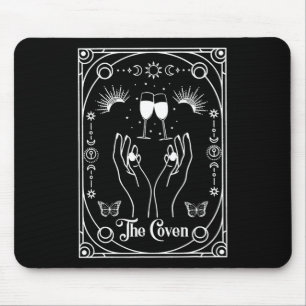 Tapis De Souris Mariée de Coven Gothique Sorcière Tarot Halloween