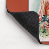 Tapis De Souris Mariée en rouge au Mariage chinois à Shanghai (Coin)