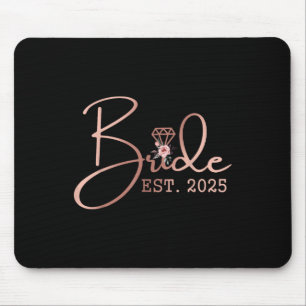 Tapis De Souris Mariée Est 2025 Mme Enterrement de Vie de Jeune Fi