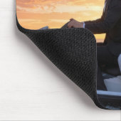 Tapis De Souris Mariés sur un scooter des mers (Coin)