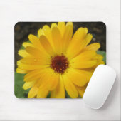 Tapis De Souris Marigold jaune Macro Mousepad (Avec souris)