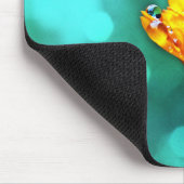 Tapis De Souris Marigold sur Aqua (Coin)