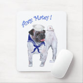 Tapis De Souris Marin Pug (Avec souris)