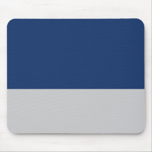 Tapis De Souris Marine bleu et argent