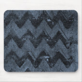 Tapis De Souris Marine Chevron Abstrait (Devant)