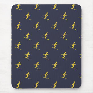 Tapis De Souris Marine Skier