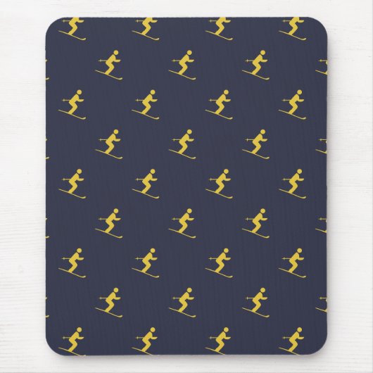 Tapis De Souris Marine Skier (Devant)